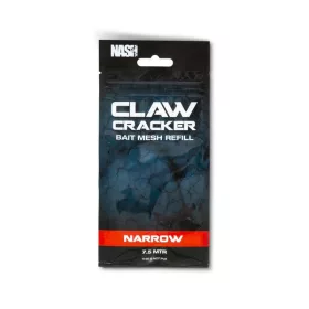   Nash Claw Cracker Bait Mesh Schmal 23mm Köderschutznetz Nachfüllung 7,5m