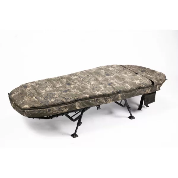 Nash MF60 Indulgence 5 Season Schlafsystem Compact 5-Bein 192x78cm Karpfenliege