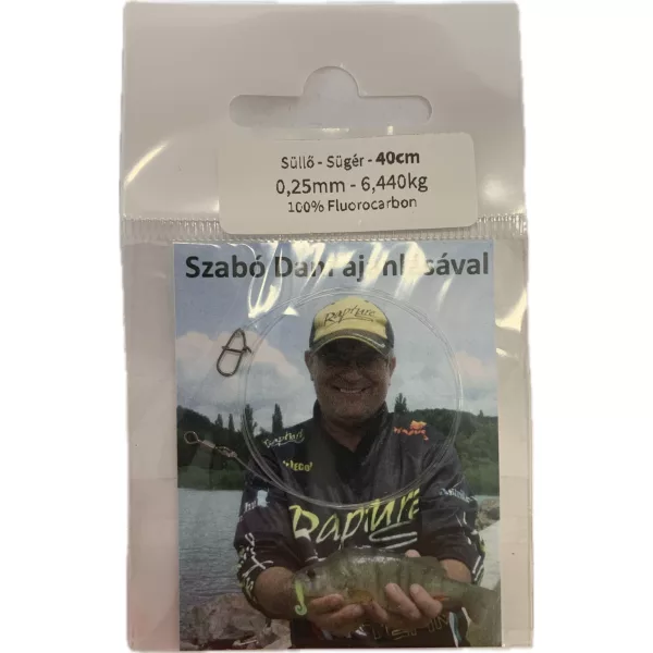 Dani Fluorocarbon Vorfach Zander-Barsch 0,25mm 6,440kg 40cm