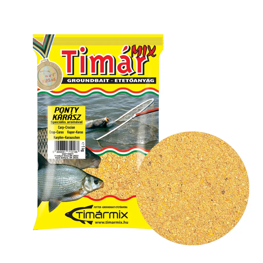 Tímár Mix Basic Karpfen Karausche Lockfutter 1kg - TM0168