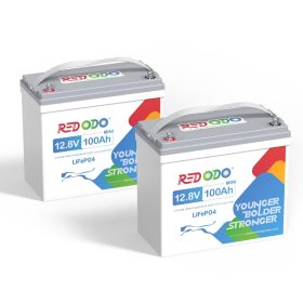 Redodo LiFePO4 12V 100Ah 1,28kWh MINI Akkumulator
