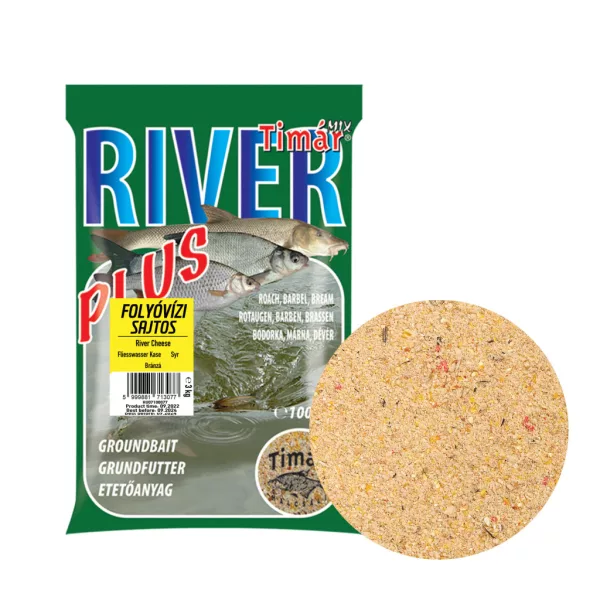Tímár Mix Basic Fließgewässer Käse Lockfutter 3kg
