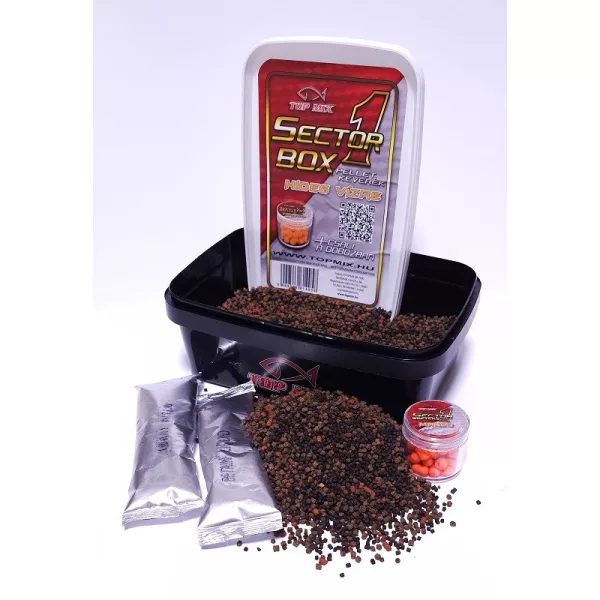 Top Mix Sector 1 Für Kaltwasser Pellet Box 400gr