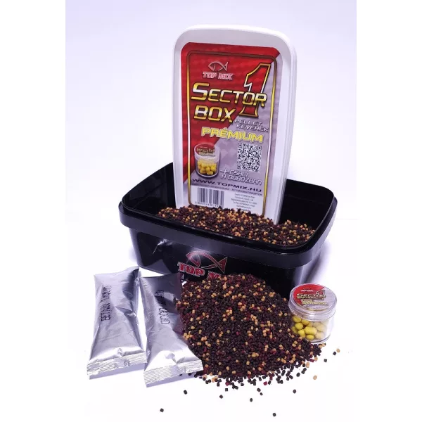 Top Mix Sector 1 Premium Pellet Box 400gr