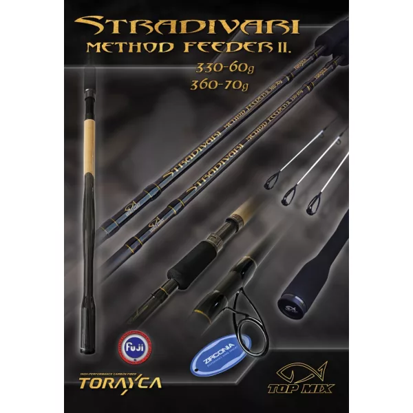 Top Mix Stradivari Method Feeder II 360 3,60m 70gr 3+3-teilige Feeder Rute