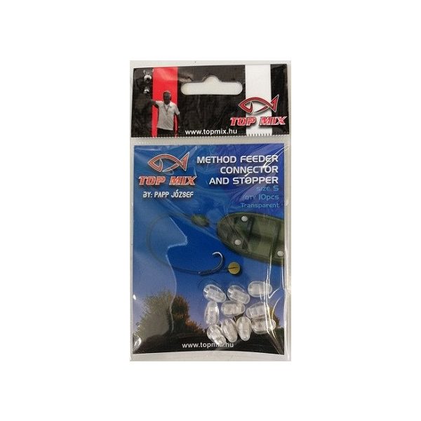 Top Mix Method Feeder Fluo Clear S Schnellverschluss 10 Stück