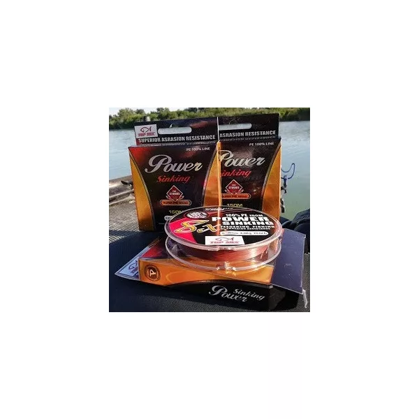 Top Mix Power Sinking 0,10mm 150m Geflochtene Hauptschnur
