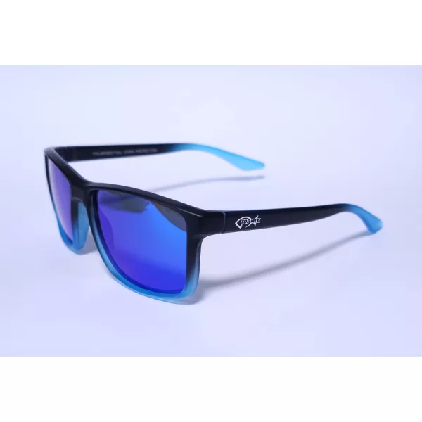 Top Mix Polarisierte schwimmende blaue Sonnenbrille mit Etui