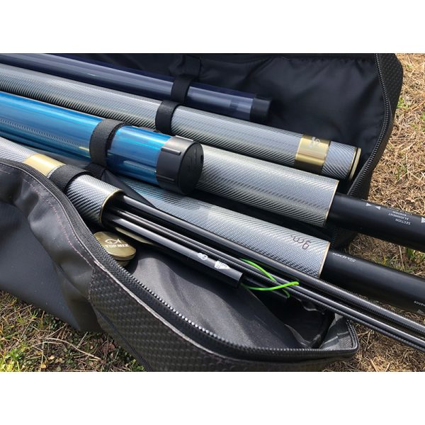 Top Mix Carbon Schwarz Kopfruten-Transportrohr