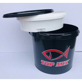 Top Mix 5l Futter-Mischeimer mit Köderwanne und Deckel