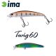 Ima Twing 60S 6cm 6,5gr 009 Peacock Wobbler