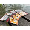Sasame Chika 8 Vorfachhaken mit Plättchen und Widerhaken 10 Stück