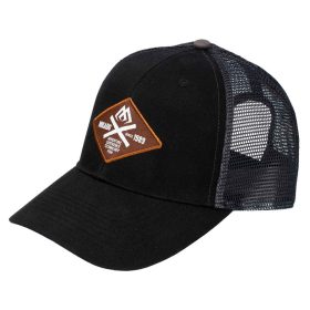 Mikado Adventure Trucker Baseballmütze Schwarz