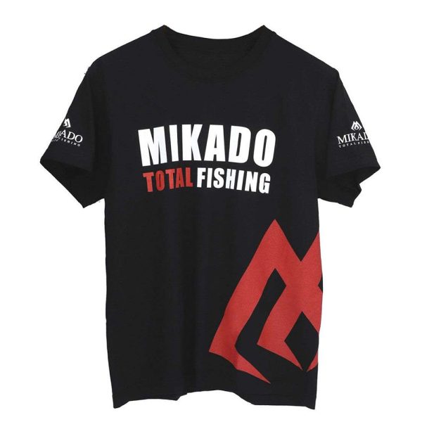 Mikado Total Fishing BK T-Shirt 2XL