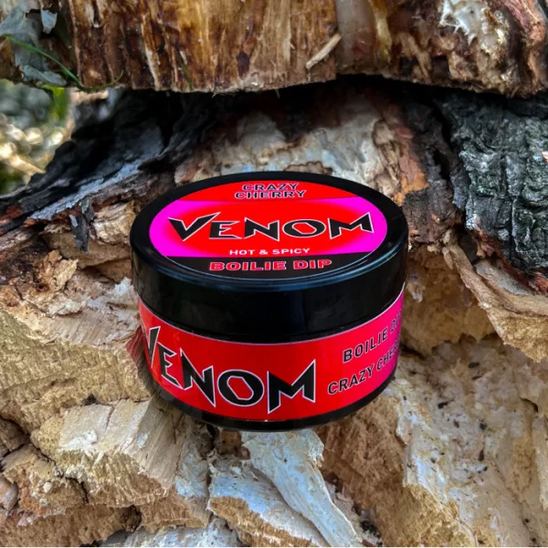 Feedermánia Venom Boilie Dip Verrückte Kirsche (Scharf & Würzig) 125gr