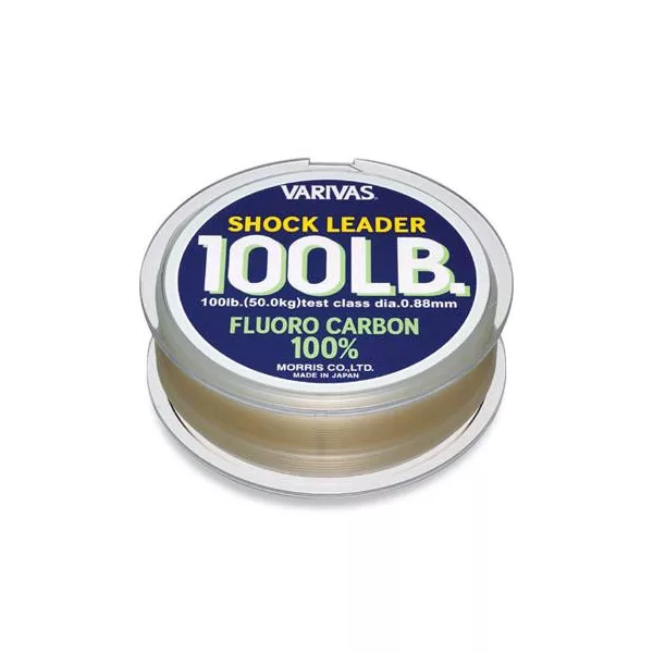 Varivas Fluorocarbon Shock Leader 30m #6 0,400mm 22lb Fluorocarbon Vorfachschnur