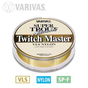   Varivas Super Trout Twitch Master 100m 0,215mm 8lb Gold Monofil Hauptschnur