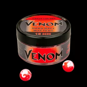   Feedermánia Venom Hard Ball Wafters 15mm Crazy Cherry Futter Boilie