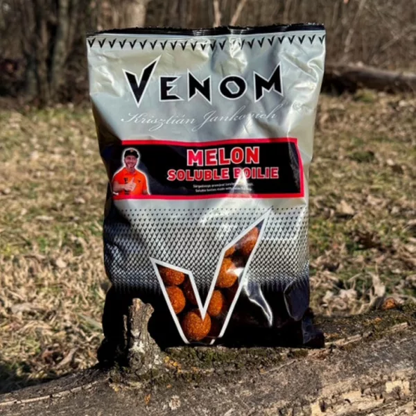 Venom Soluble Boilie 20mm Melon Lösliche Bojlies 900gr