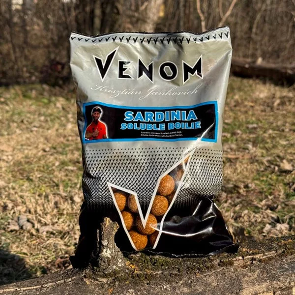 Venom Soluble Boilie 24mm Switch Lösliche Bojlies 900gr