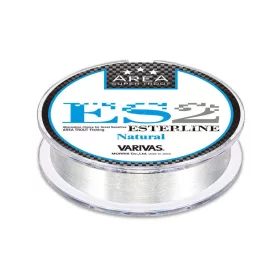   Varivas Super Trout Area ES2 Ester Natural 80m 0,082mm 1,42lb Monofile Hauptschnur