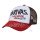 Varivas Breathable Mesh Cap Rot Baseballkappe
