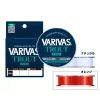 Varivas Trout 100m 0,165mm 4lb Flash Orange Monofil Hauptschnur