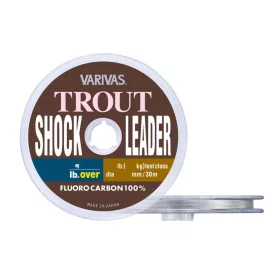   Varivas Trout ShockLeader Fluorocarbon 30m 0,148mm 3lb Fluorocarbon Vorfachschnur