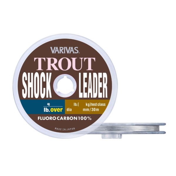 Varivas Trout ShockLeader Fluorocarbon 30m 0,185mm 5lb Fluorocarbon Vorfachschnur