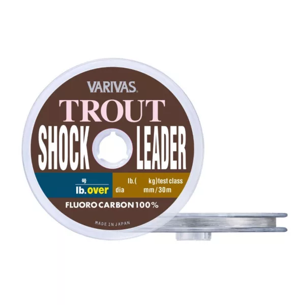 Varivas Trout ShockLeader Fluorocarbon 30m 0,285mm 12lb Fluorocarbon Vorfachschnur
