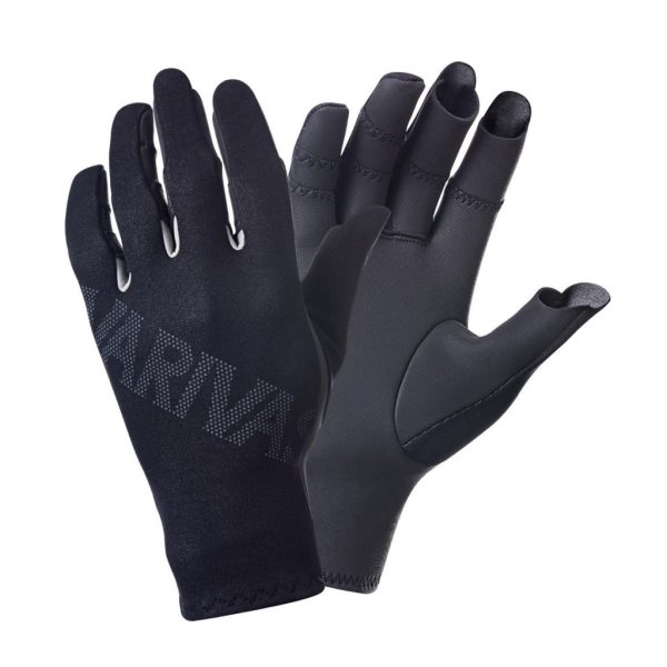 Varivas Cholopren Titan Schwarz-Graue Handschuhe L