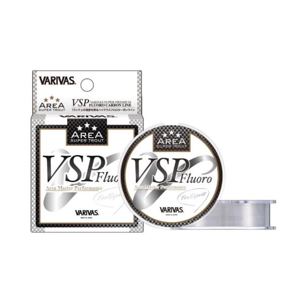 Varivas Super Trout Area VSP Fluorocarbon 100m 0,090mm 1,5lb Fluorocarbon Hauptschnur