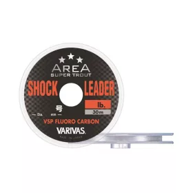   Varivas Super Trout Area VSP Fluorocarbon ShockLeader 30m 0,117mm 2,5lb Fluorocarbon Vorfachschnur