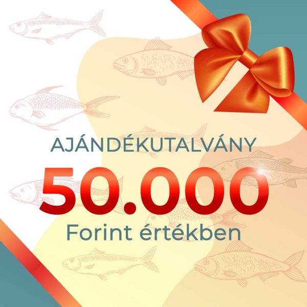 TackleBait Geschenkkarte - 50.000Ft - Online Utalvány