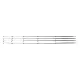 Mikado Kamisori Zander 28gr 2,60m 2-teilige Spinnrute