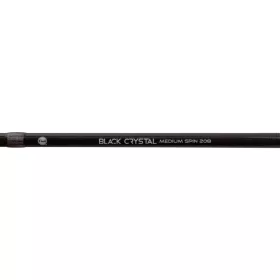 Mikado Black Crystal M Spin 4-18gr 2,38m 1-teilige Spinnrute