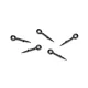 Nytro Hi-Carbon Steel Method Bait Spike Mit Widerhaken 7,5mm Köderdorn 10 Stk.