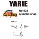 Yarie 528 Ajimeba Fast Snap S 5lb Schnellverschluss 7 Stk.
