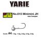 Yarie 615 Mini Neo Keeper 4 1,5gr Jig Fej 5db
