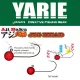 Yarie 646 Ajibaku Red 6 2,2gr Jigkopf 4Stk