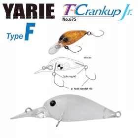 Yarie T-Crankup Jr 675 Type F 2,8cm 1,8gr C1 Clear Wobbler