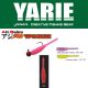 Yarie Ajibaku Worm 690 3cm 14P Clear Red Gummiköder 10Stk