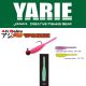 Yarie Ajibaku Worm 690 3cm 16P Lime Solid Gummiköder 10Stk