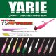 Yarie Ajibaku Worm 690 5,0cm 47P Mango Joghurt Gumiköder 10 Stk.