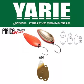 Yarie 702 Pirica More 1,0gr AD1 Kaschyan Löffelblinker