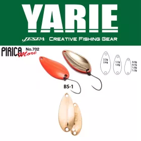 Yarie 702 Pirica More 1,5gr BS-1 Gold Kanallöffel