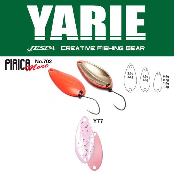 Yarie 702 Pirica More 1,8gr Y77 Sakura Löffelblinker