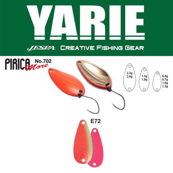 Yarie 702 Pirica More 2,6gr E72 Kids Plum Löffelblinker