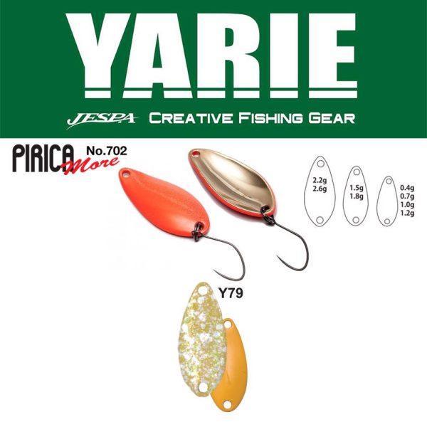 Yarie 702 Pirica More 2,6gr Y79 Zarame Löffelblinker