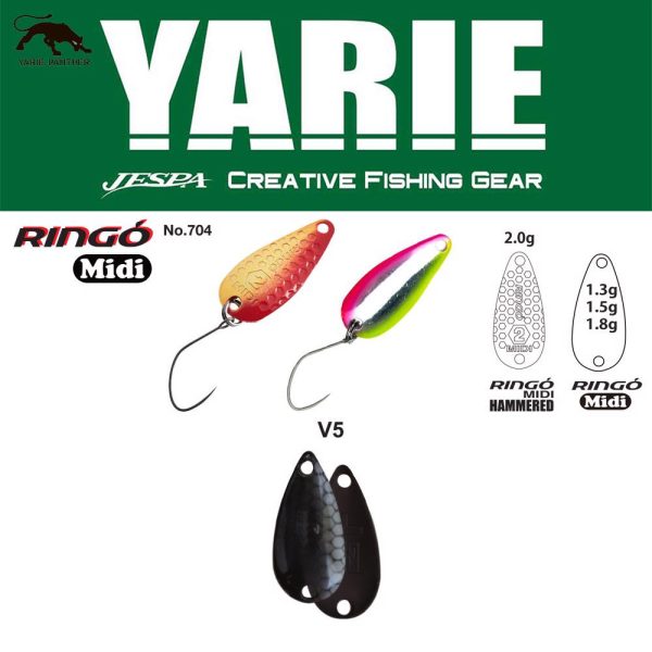 Yarie 704 Ringo Midi 1,8gr V5 D6 Löffelblinker